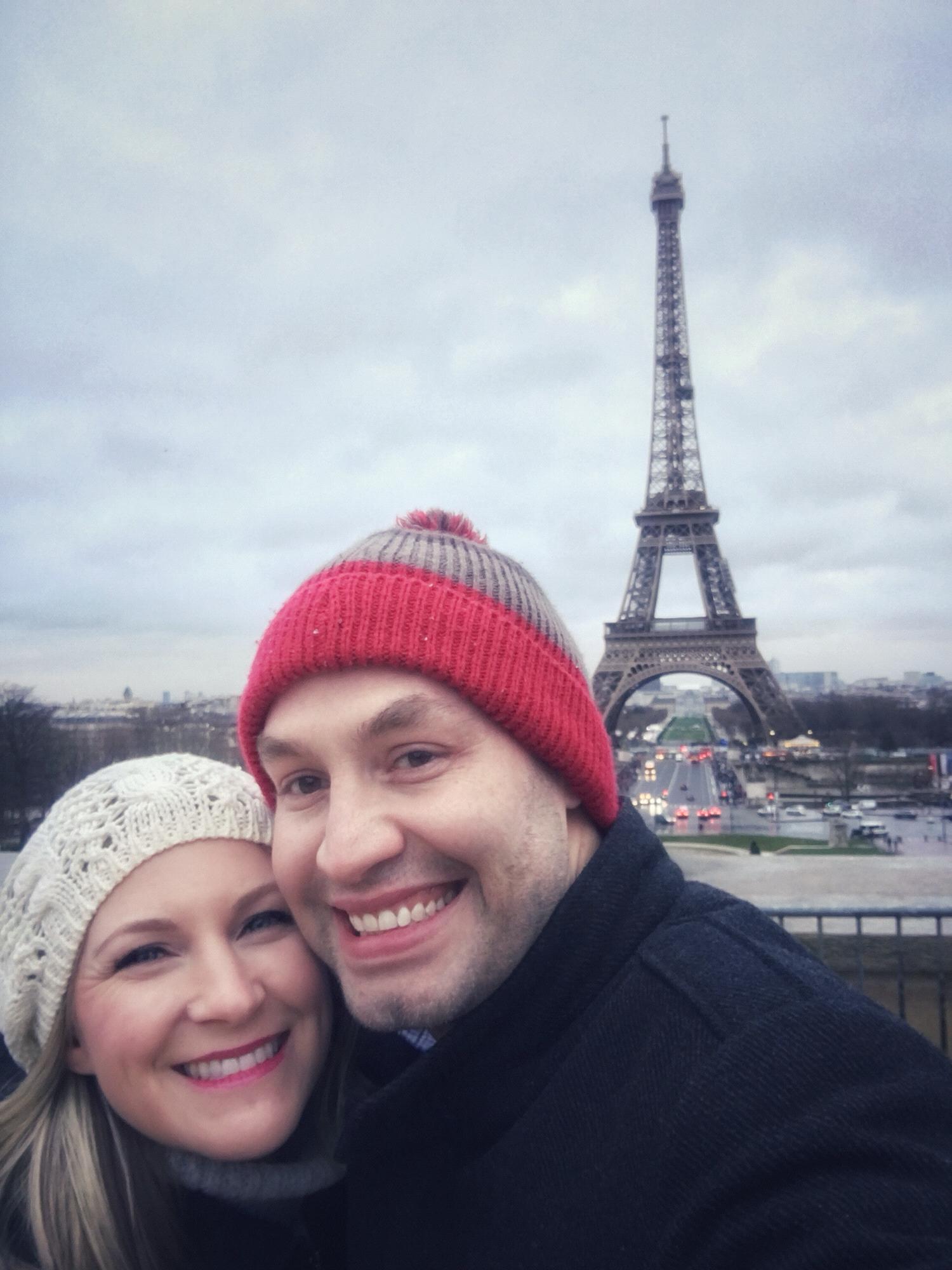 A cold and windy day in Paris!