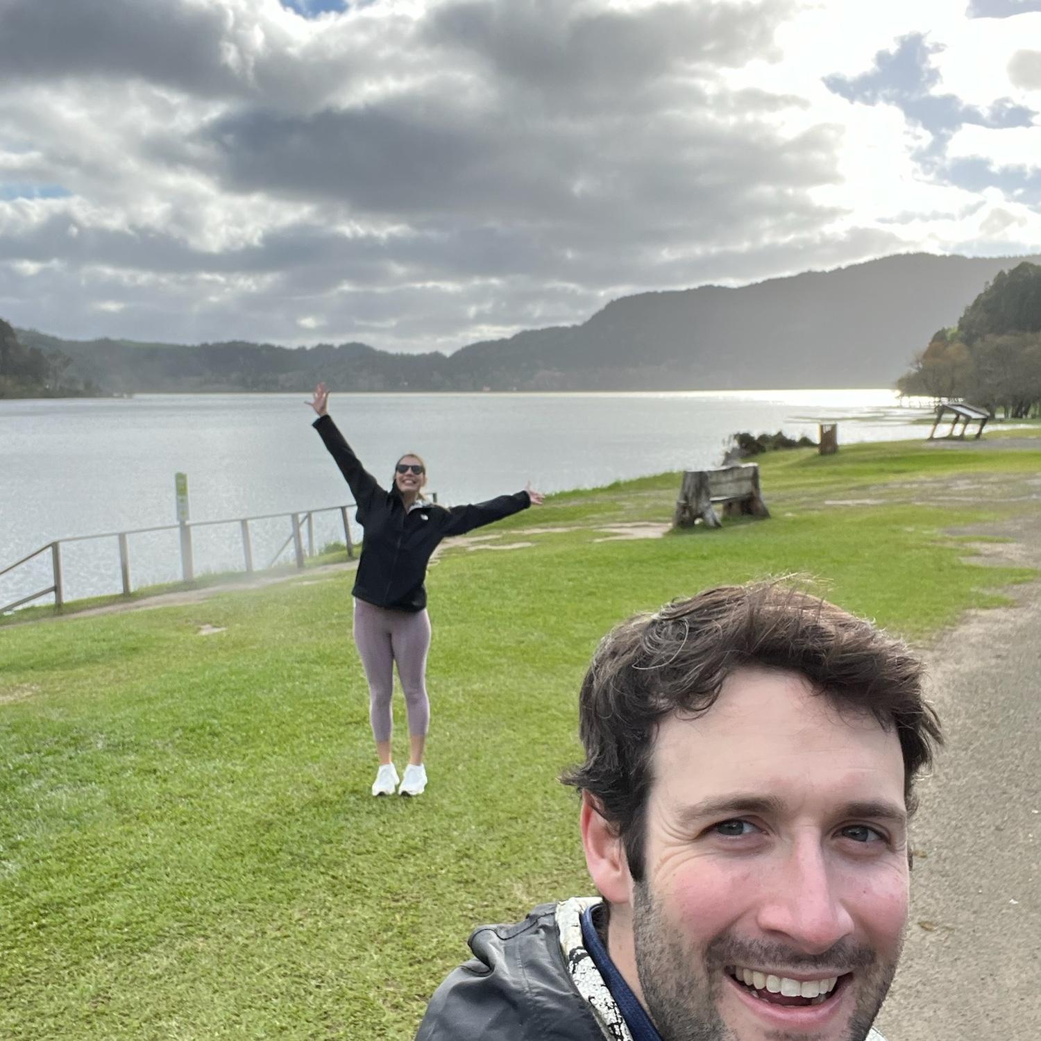 Hey who’s that in the background?