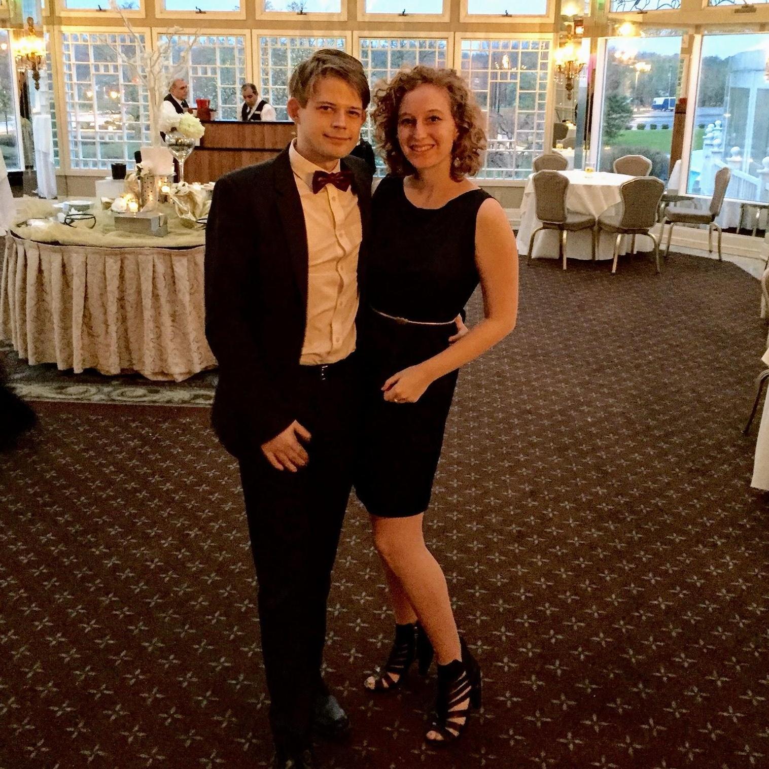 This one is from our first wedding together back in the spring of 2016!