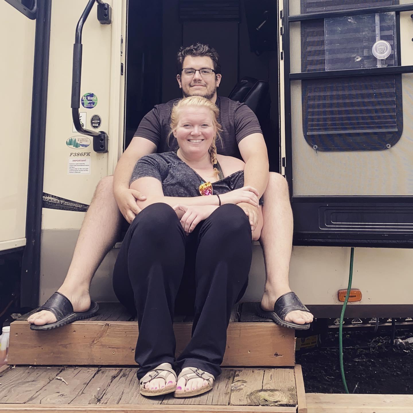 Our first Vacation together! Tipsinah Mounds. June 2020