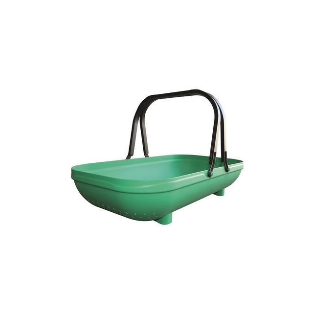 Tierra Garden Green Colander Trug