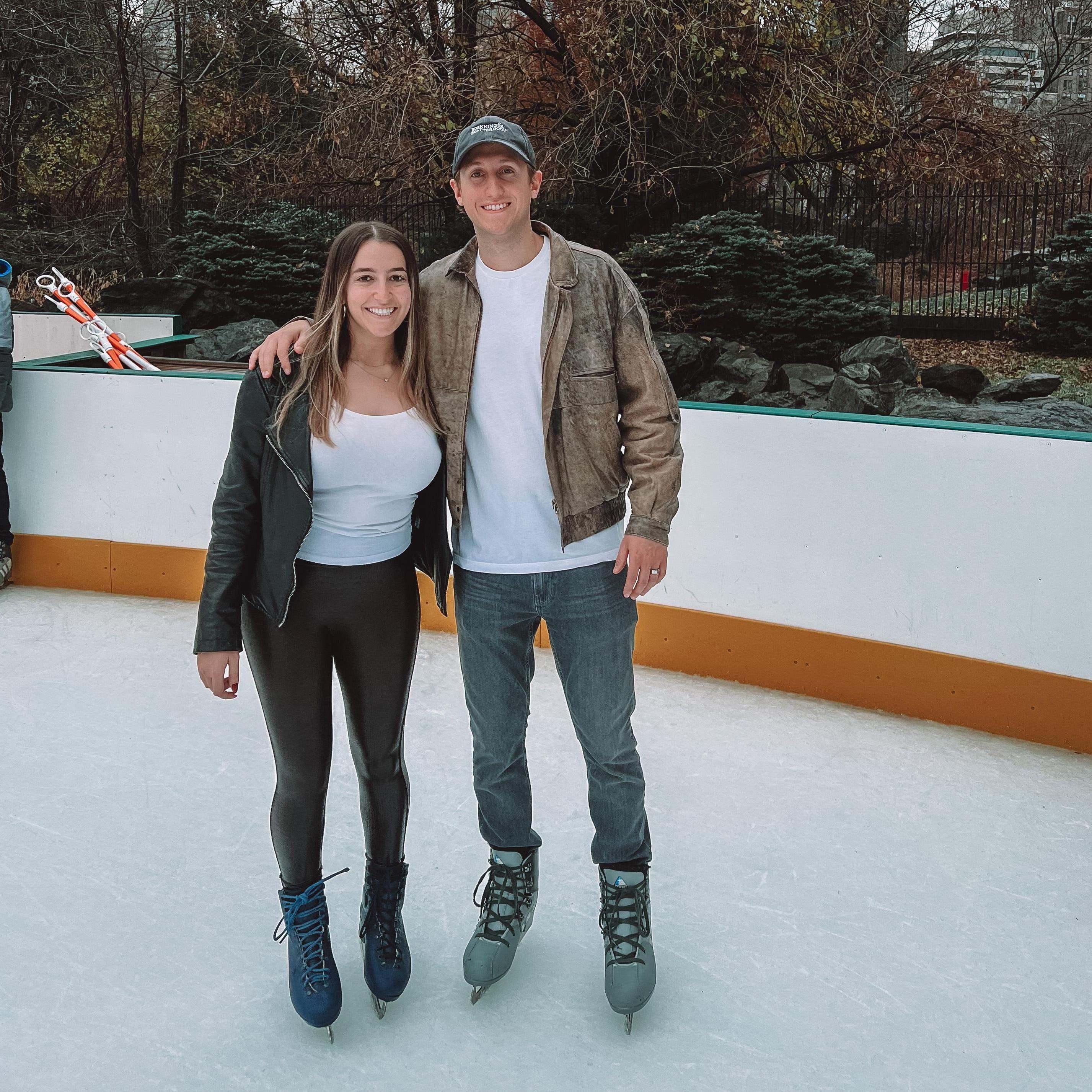 If you're ever having a bad day please ask Sydney for footage of Sam trying to ice skate. You will not be disappointed