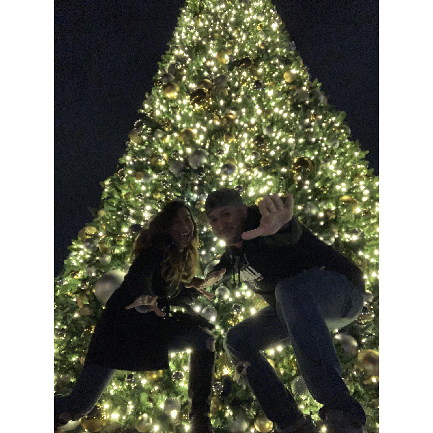 Out on a pizza run Christmas 2019