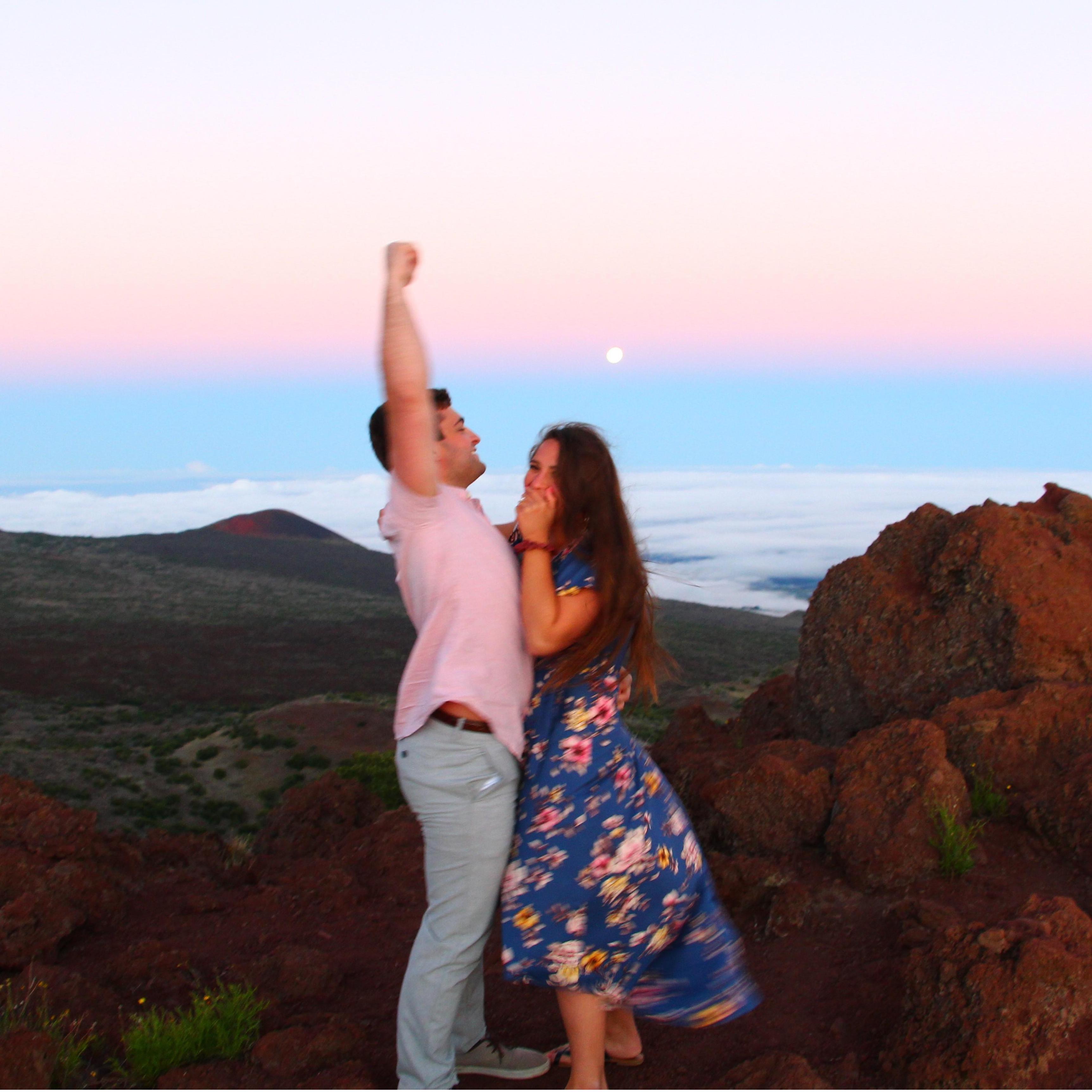 Our Engagement on Mauna Kea Hawaii, 2019