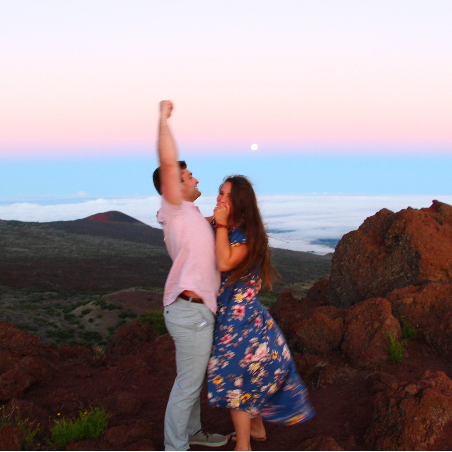 Our Engagement on Mauna Kea Hawaii, 2019