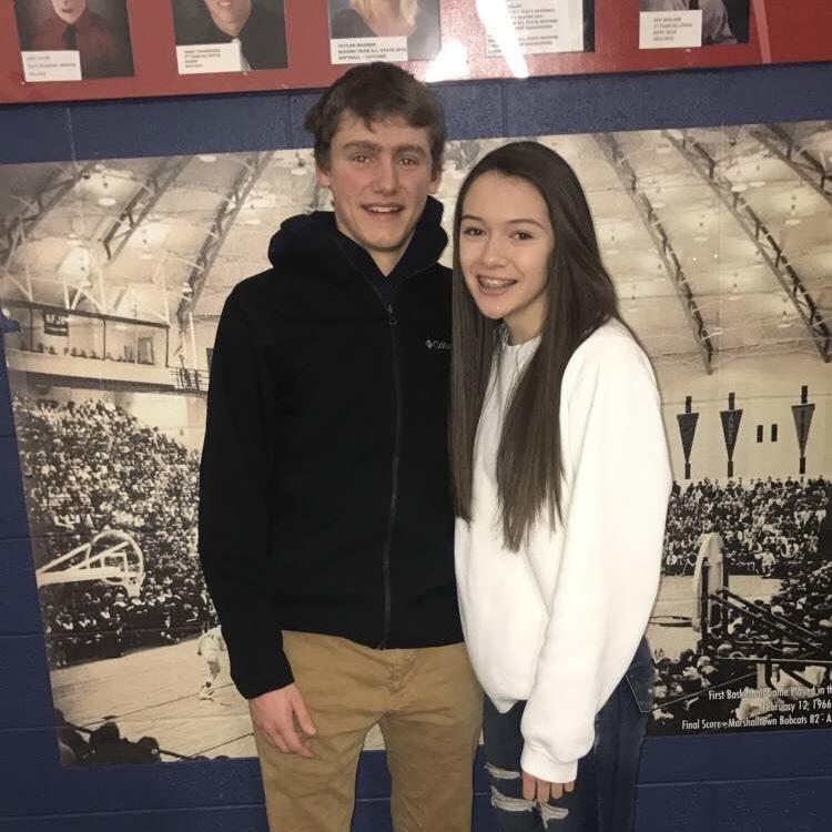 Our very first photo together.