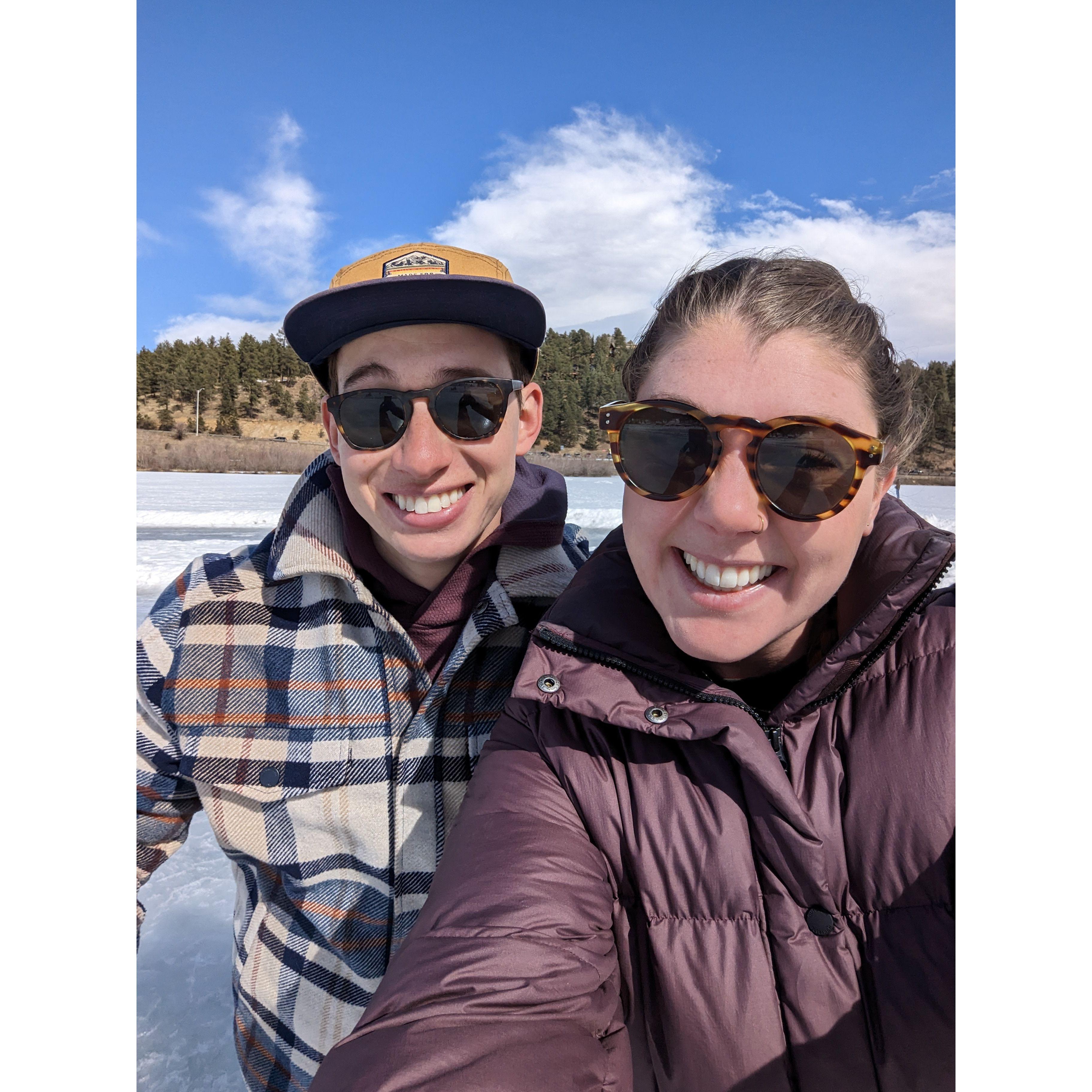 Skating in Evergreen