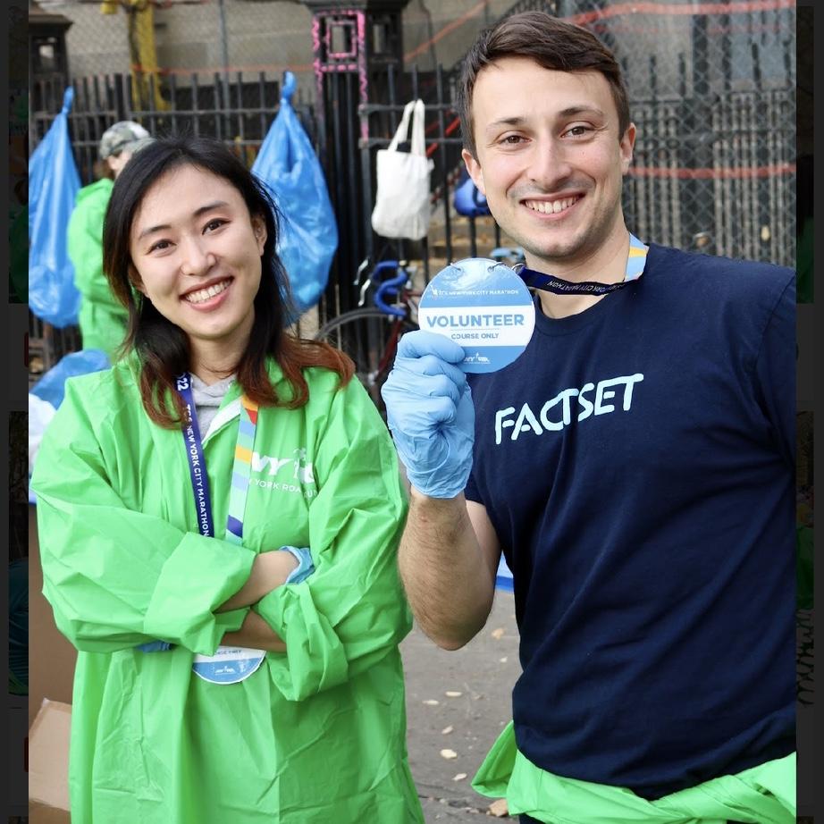 Volunteering in NYC together!
