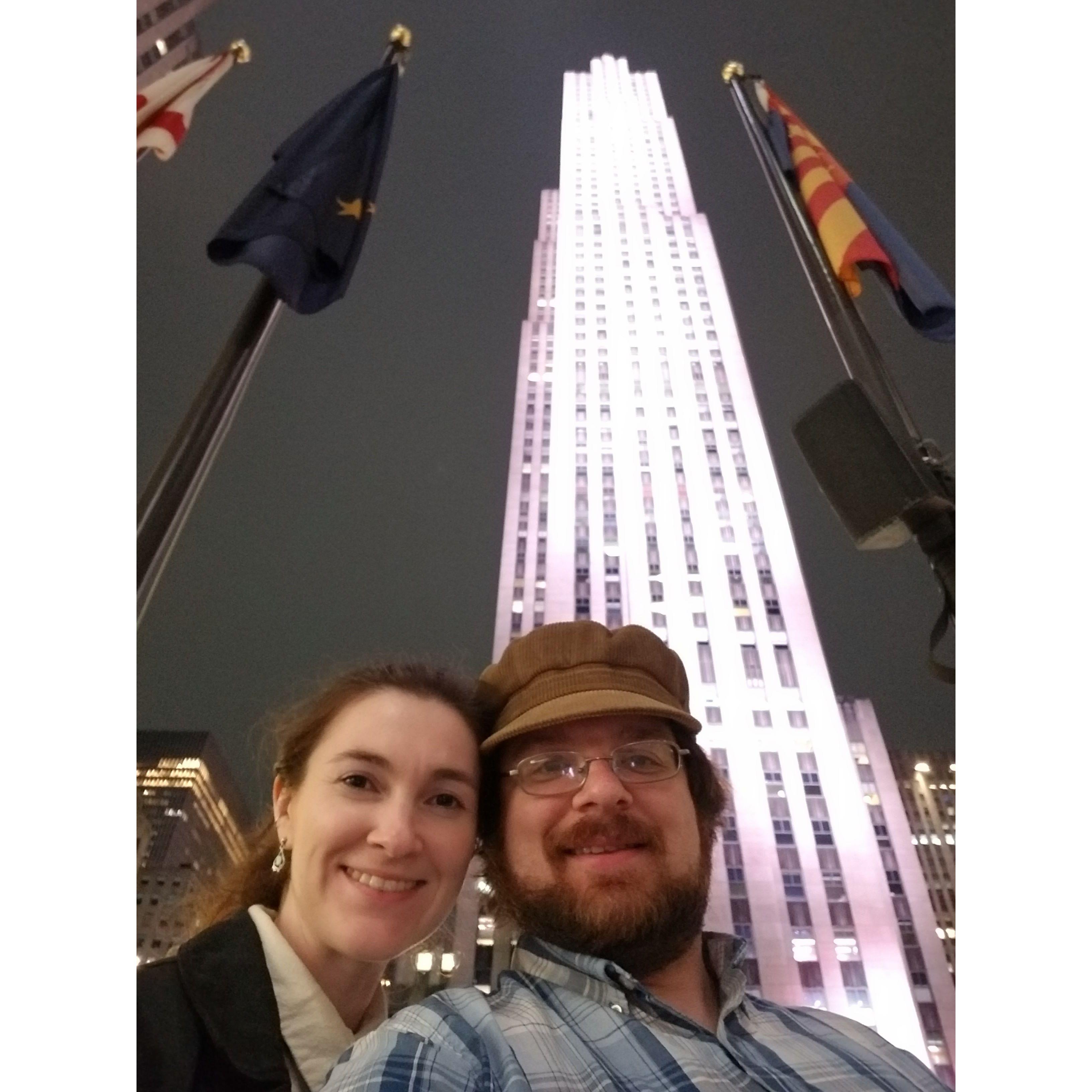 Rockefeller Plaza, May 2024