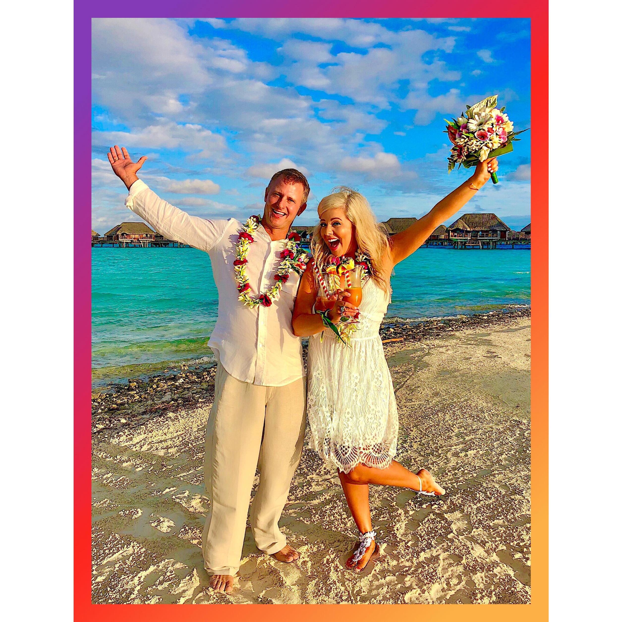 Our Wedding in Bora Bora on September 1st, 2019!