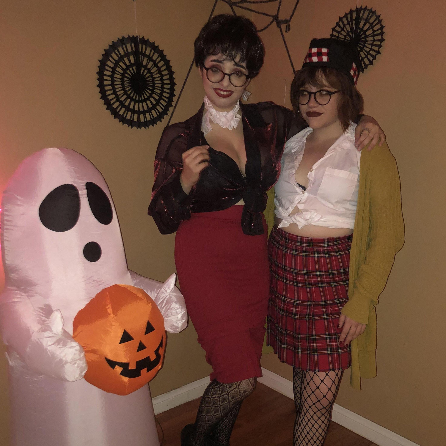 Our botched sexy Austin Powers and sexy Fat Bastard halloween costumes.