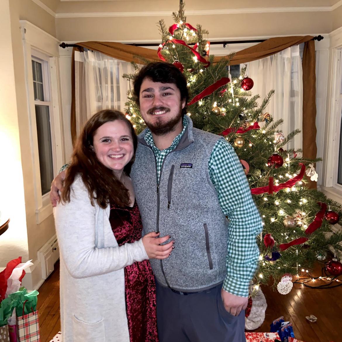 Christmas Eve at Sarah’s Aunt Margaret’s with chocolate martinis!