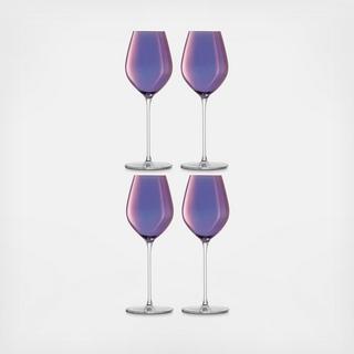 Aurora Champagne Tulip Glass, Set of 4
