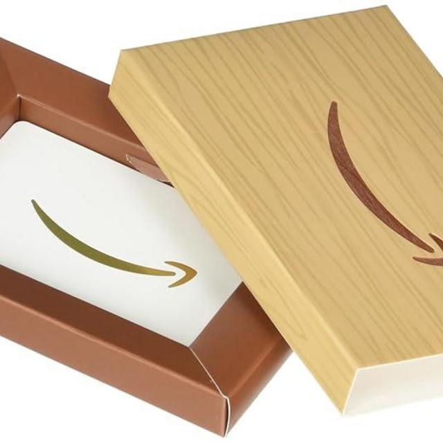 Amazon Physical Gift Card in a Gift Box