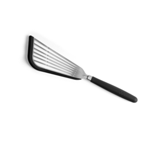 Silicone Edge Spatula in Black