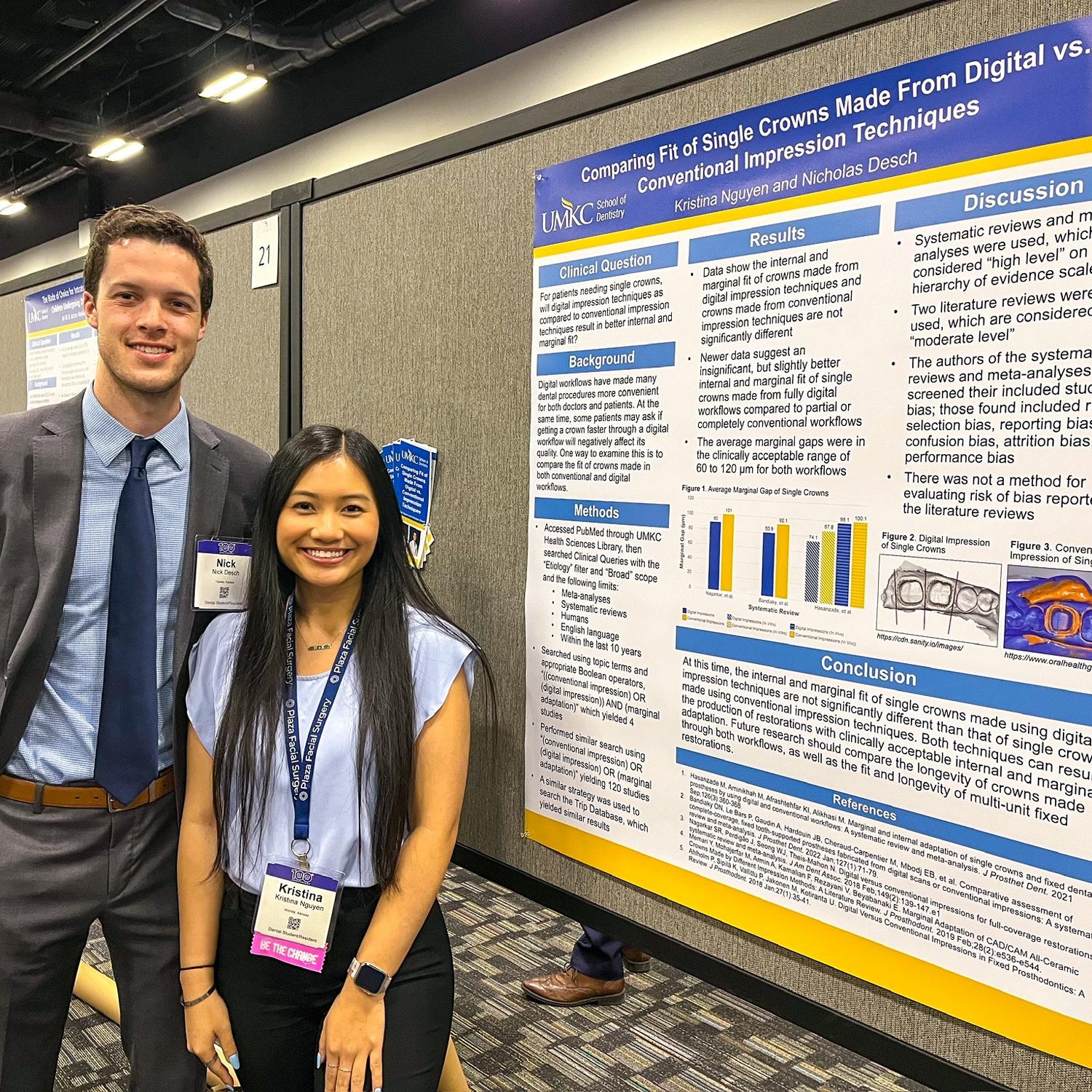 April 14, 2023 • Poster Presentation at the Midwest Dental Conference (Kansas City, MO)