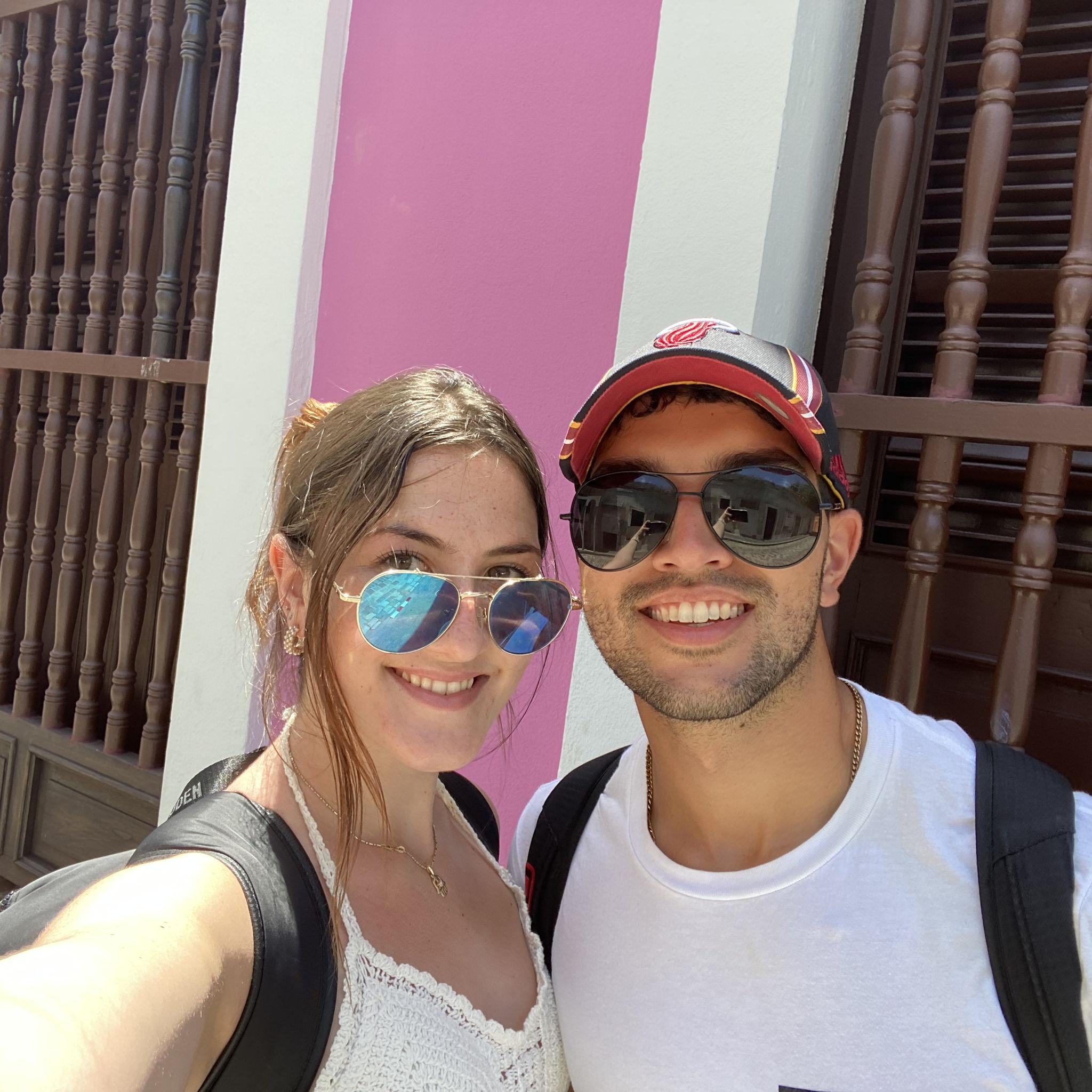 First trip to Puerto Rico together during senior year of college