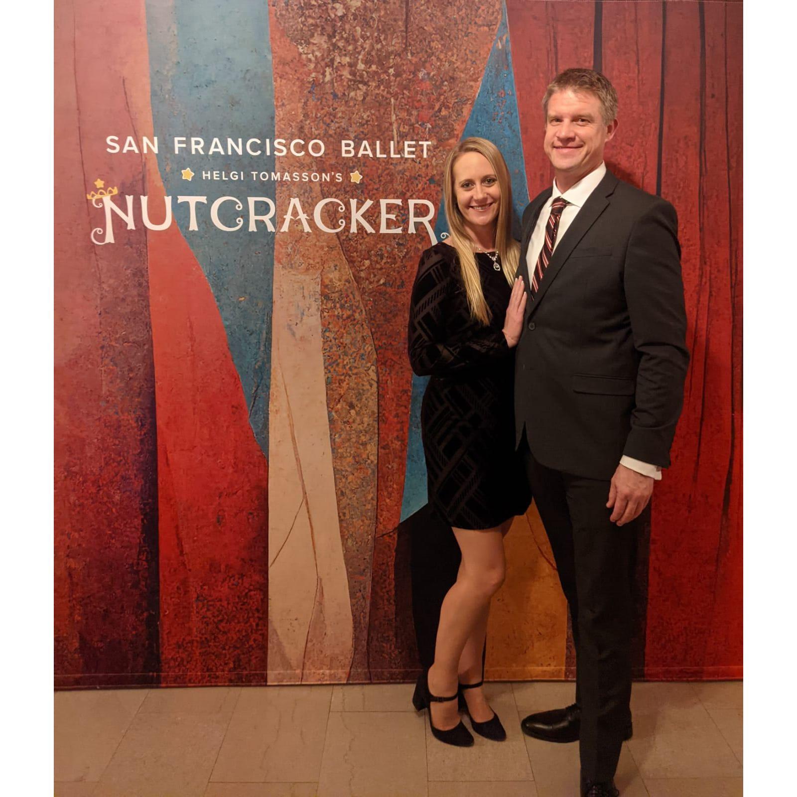 A lovely evening at the Nutcracker in SF