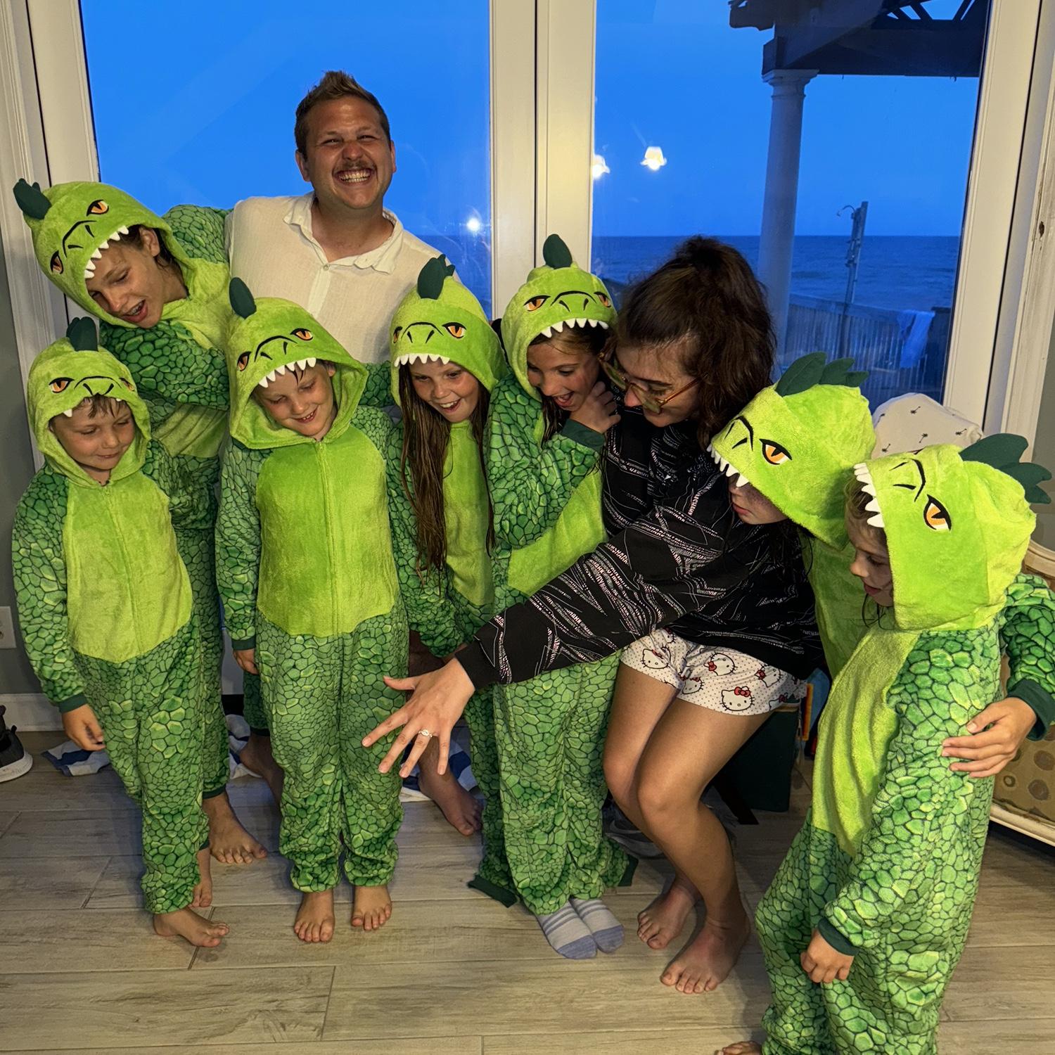 We love our lil Dino nieces & nephews!!!