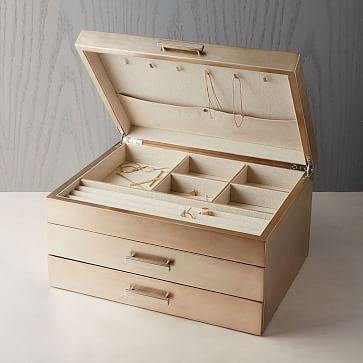 Mid-Century Box - Grand (Champagne Lacquer)