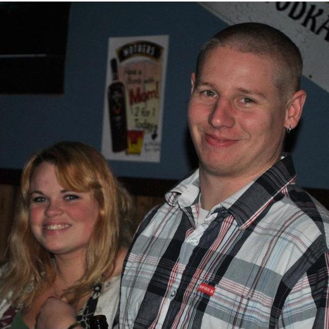 Our second "date" out with friends. (2011)