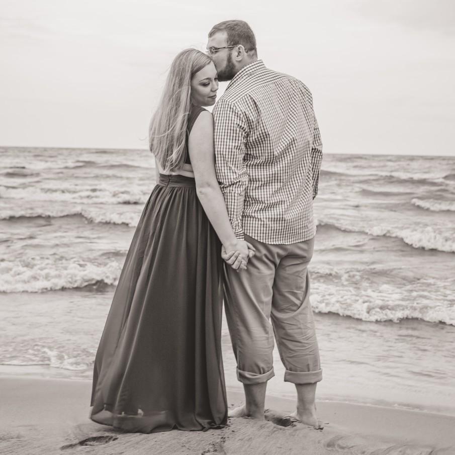 Taylor and Nathan engagement photos. September 9, 2019