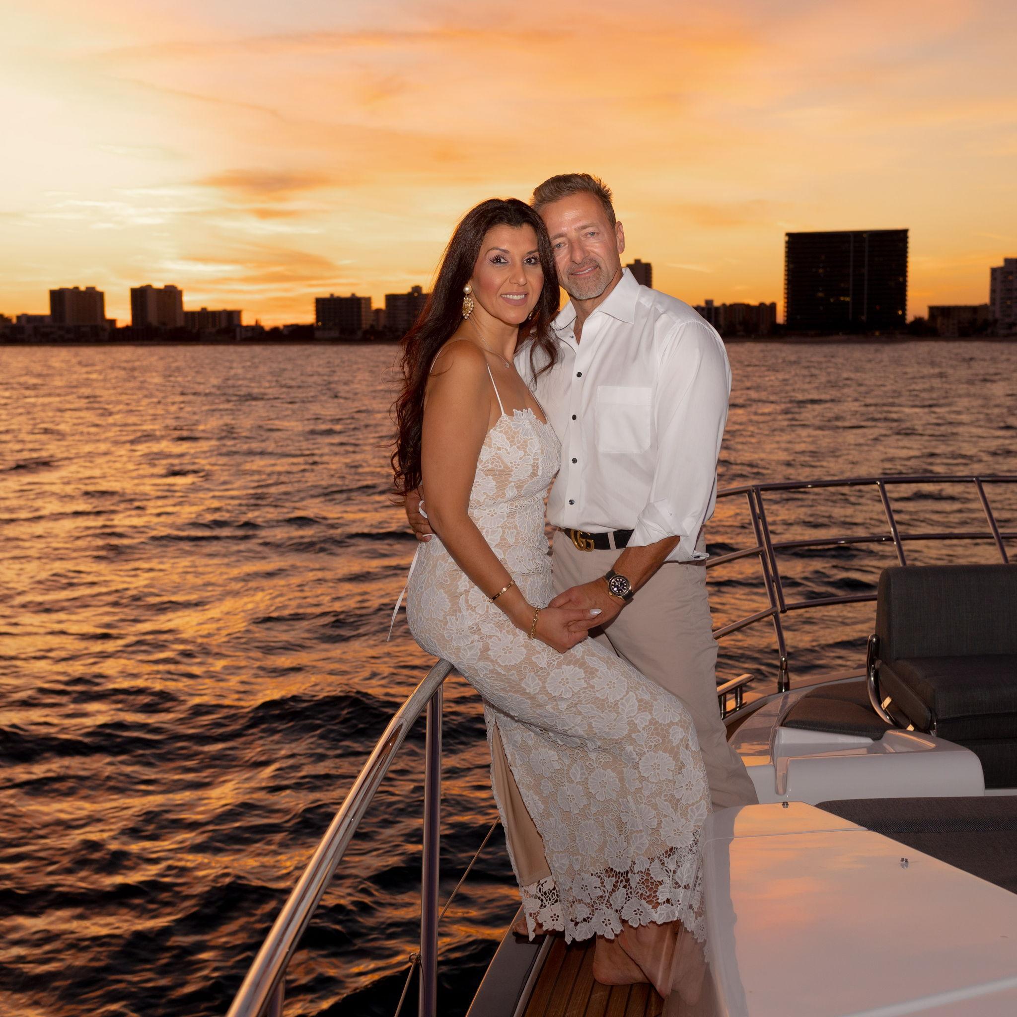 Watching countless sunrises and sunsets together, loving more and sharing more along the way.