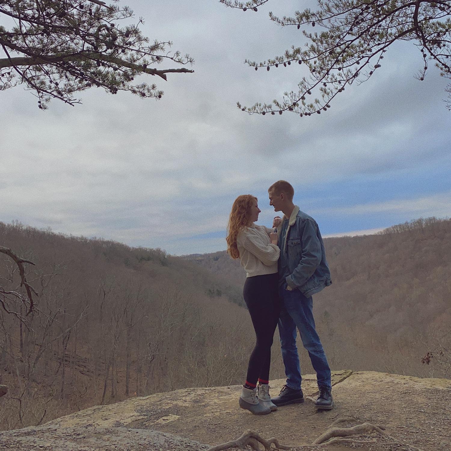 December 2020, date at Buzzard’s Roost— Jacob was trying to take Bailey’s mind off of everything that happened with Larry having COVID :’)