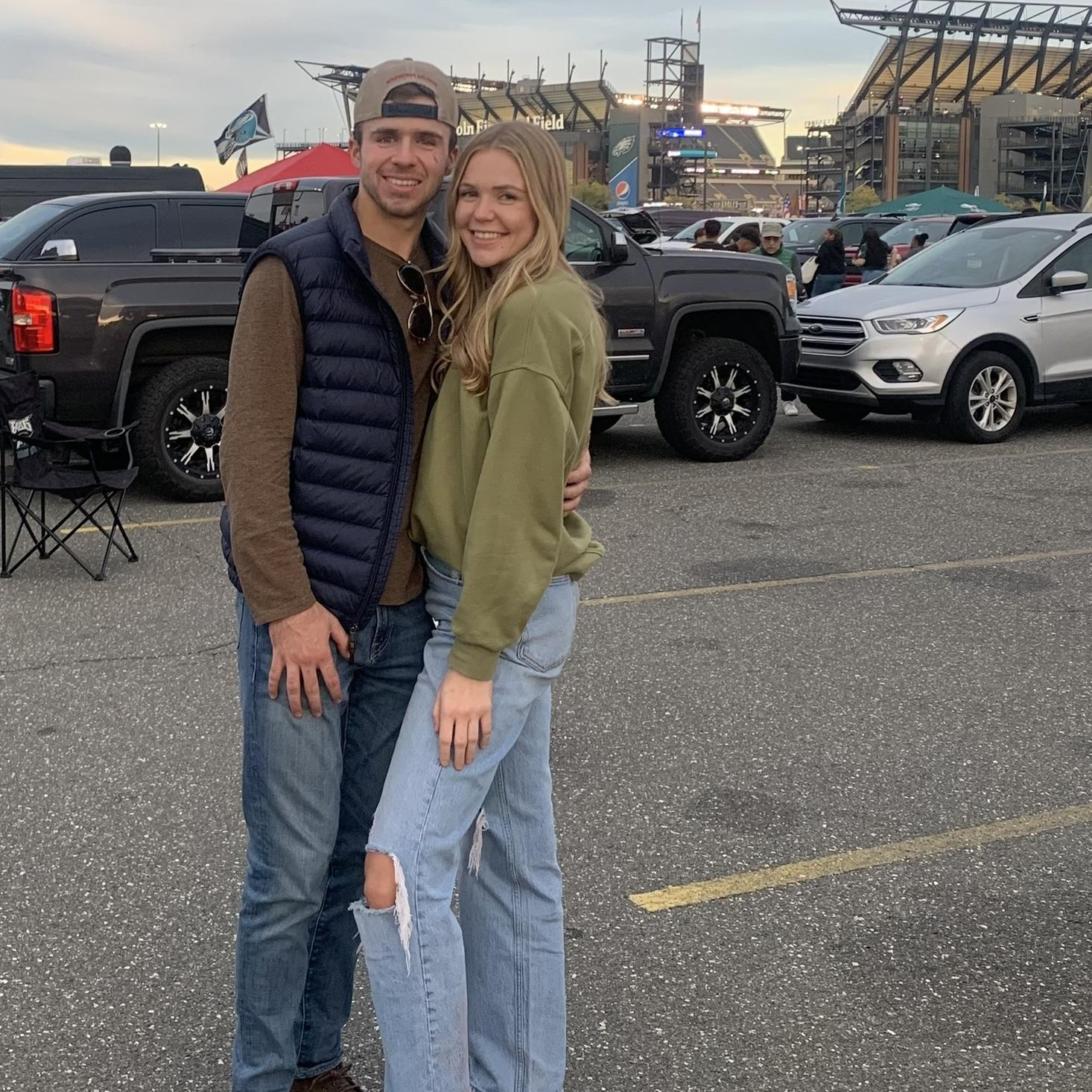 Eagles game (boo!)