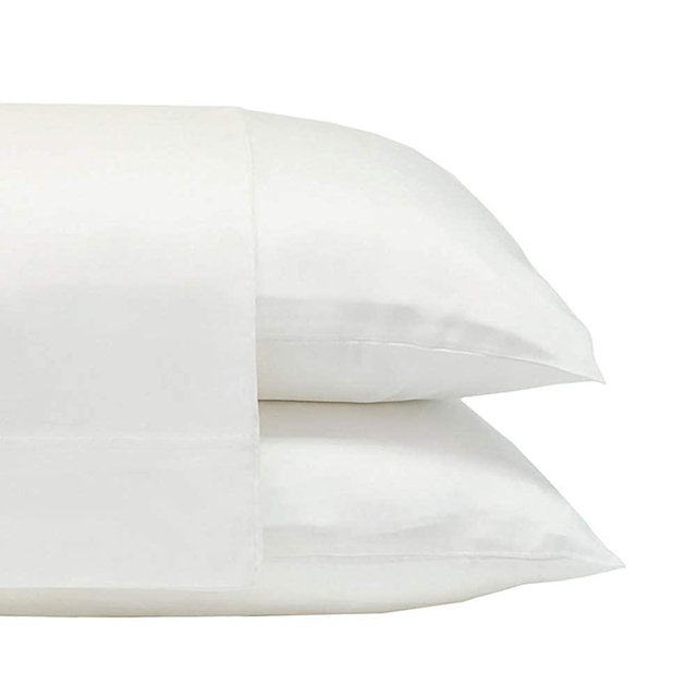 Cariloha Classic Bamboo Pillowcase Set - Enhanced Relaxation and Sleep - King - White
