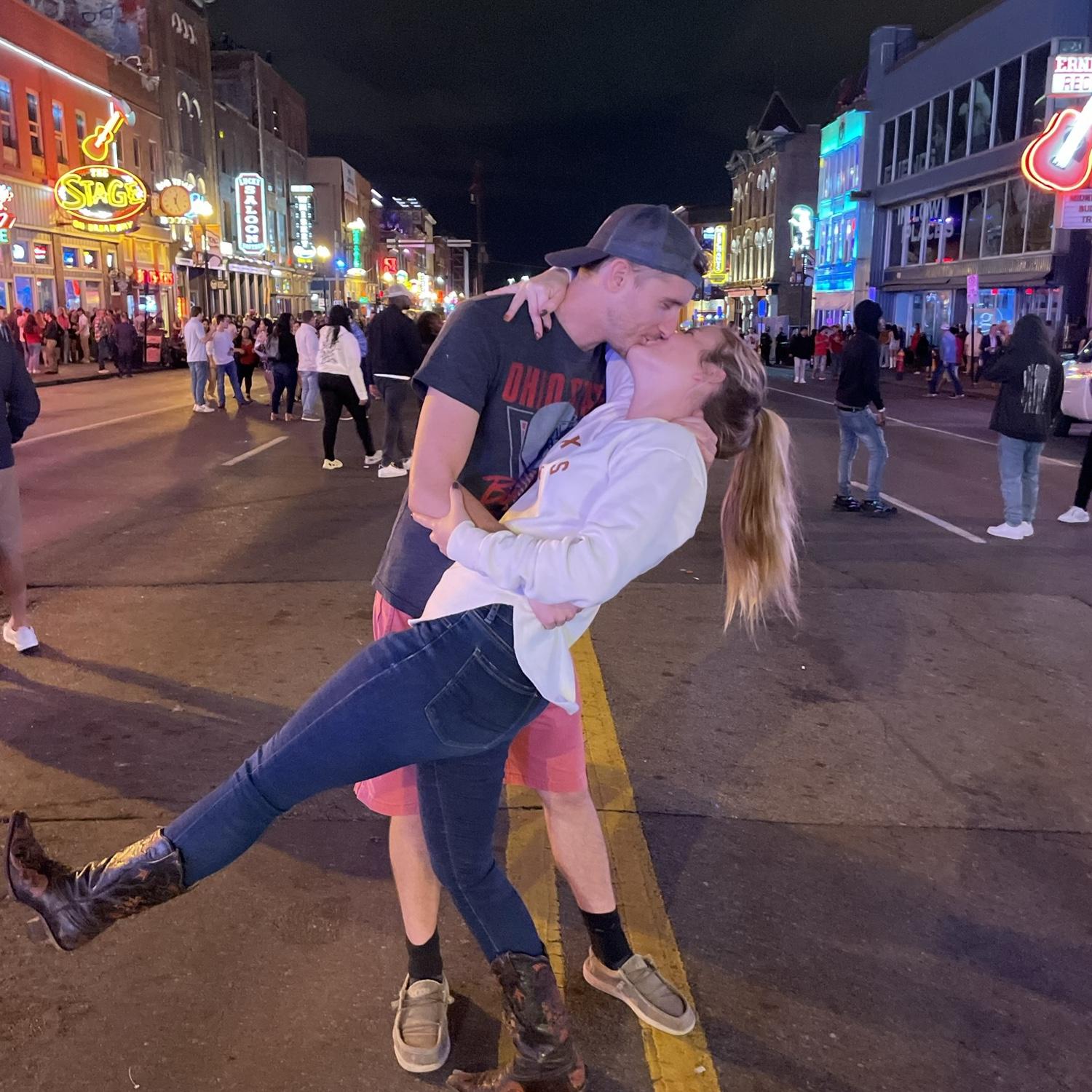 November 5, 2022 - Our first night in Nashville after moving in together!