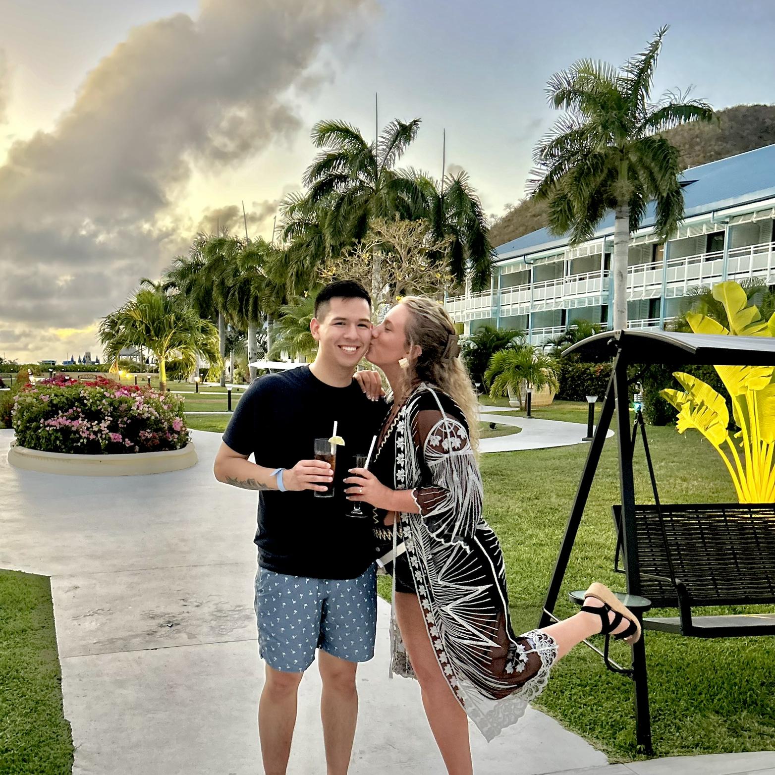 First international vacation to Saint Martin to celebrate my parents 50th birthdays.