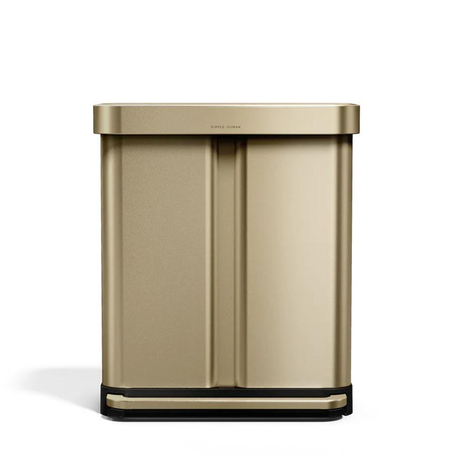 58L Step Recycler - 58L Recycler / Matte Gold