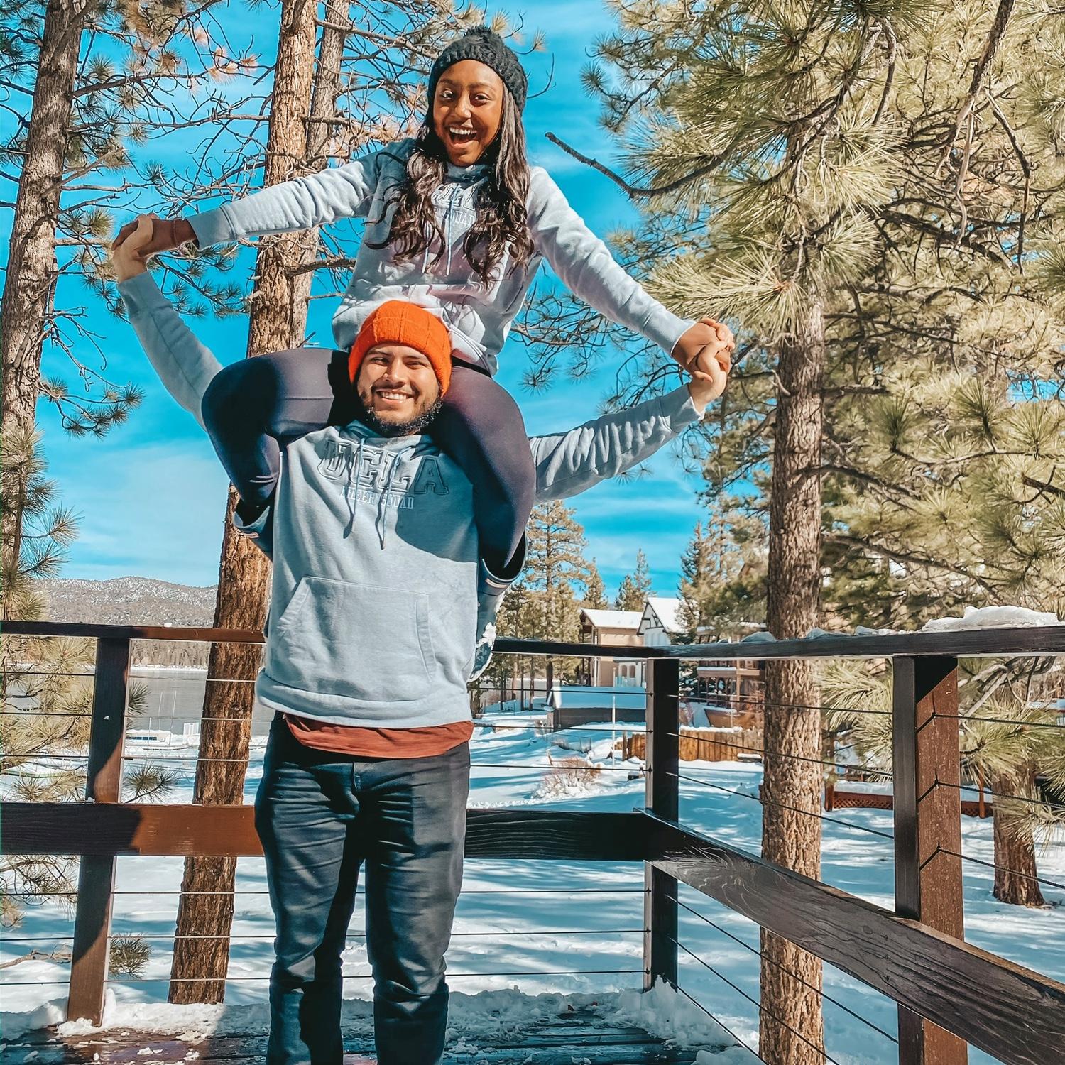 Enjoying the scenery at Big Bear (2019)