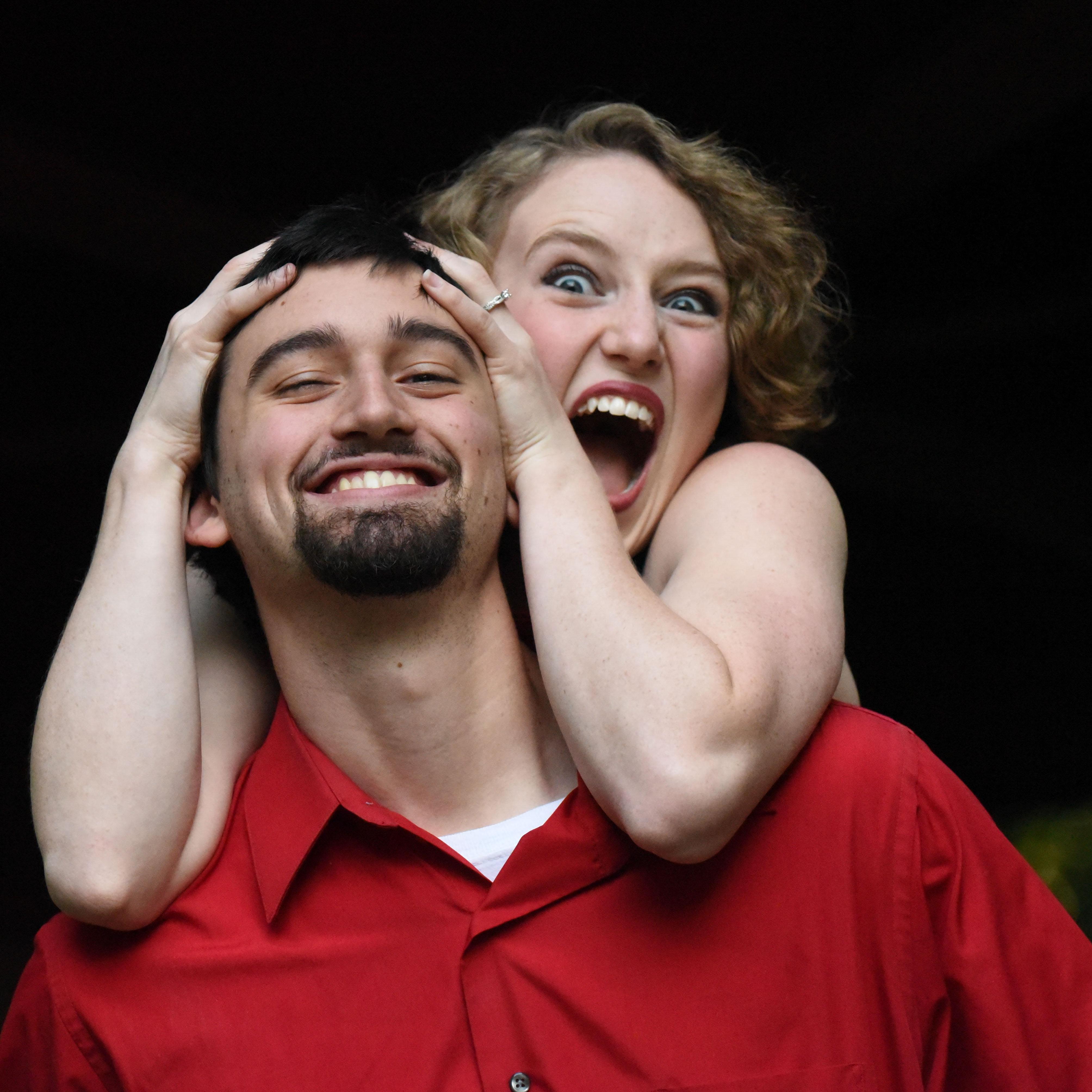 Grace: "THIS IS MINE!!!"
John: "I'm hers." :)