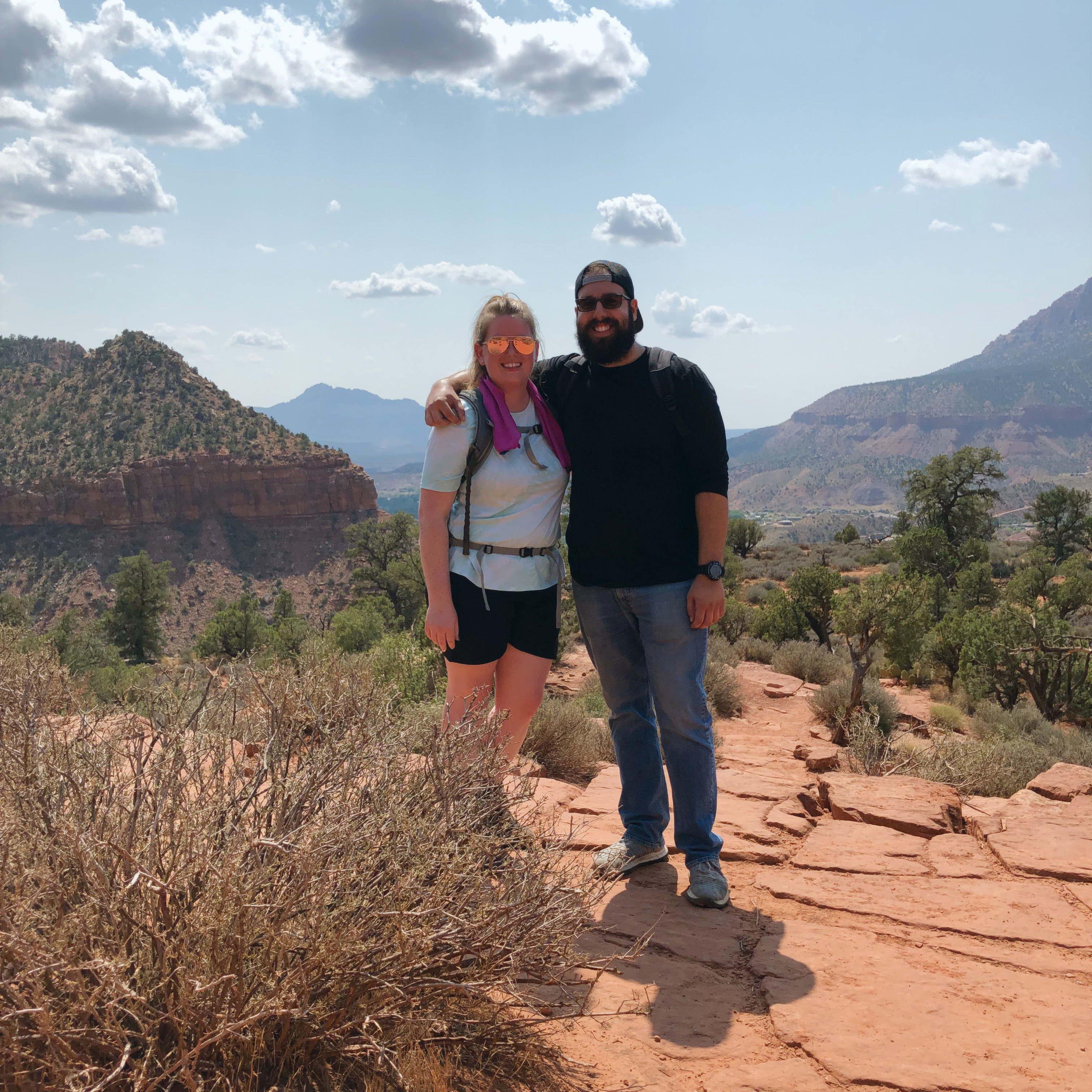 Zion National Park, hike of deathly heat victory!