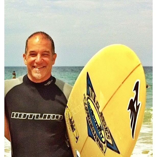 At the time of this picture, the Santa Monica Bay was getting an increase in juvenile Great Whites ranging from 5-9 feet. Ben had one breach about 15 feet away while sitting on his board. A gift TBH!