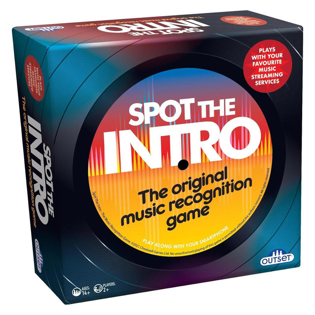 Spot the Intro - The Original Music Recognition Game by Outset Media, Ages 14 and Up