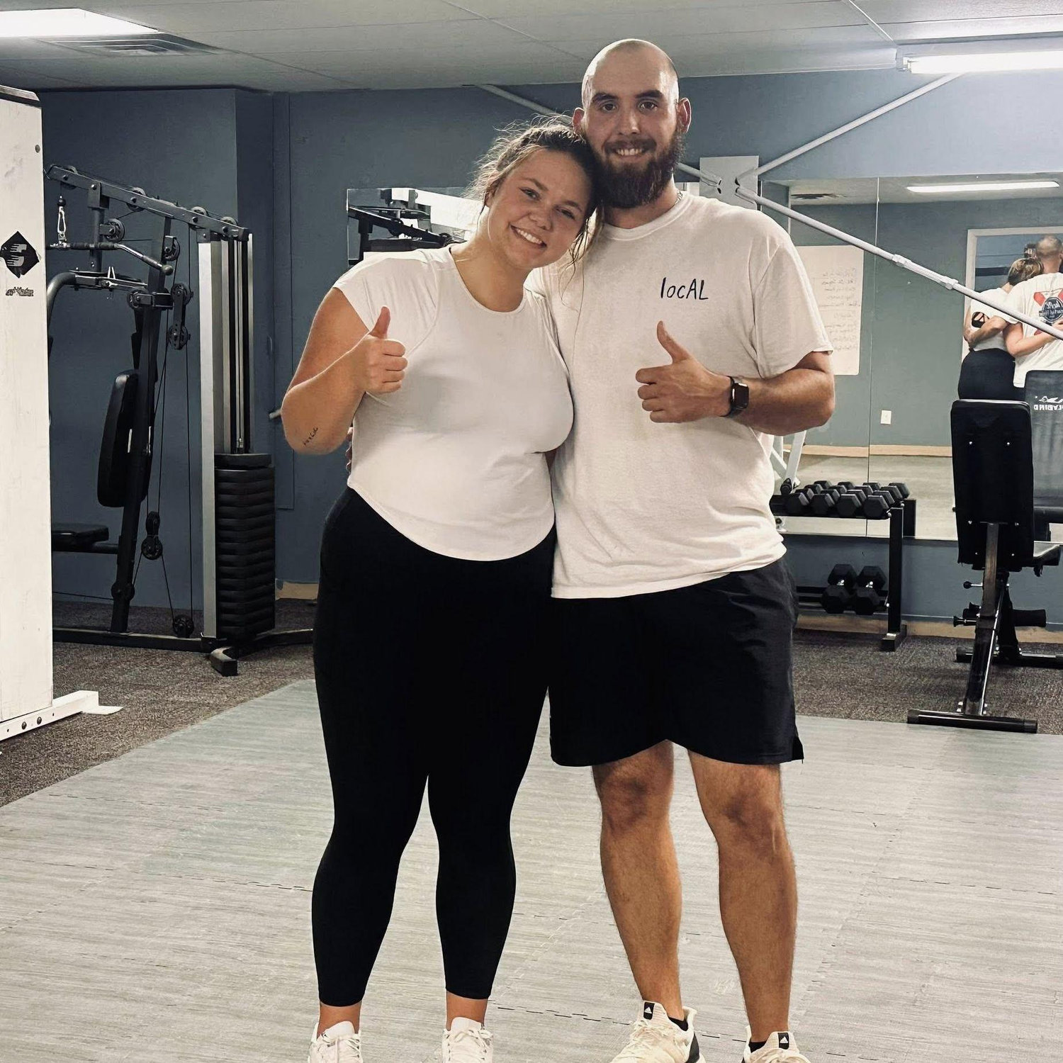 Taking on our health journeys together - these gym classes are HARD!