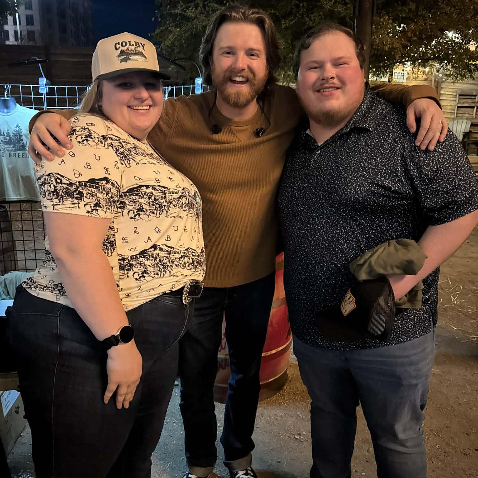 First concert together seeing our fav small artist Colby Acuff November 7th 2025