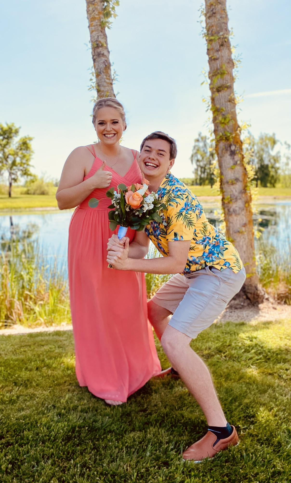 Courtney and Jonny's wedding May 2020
