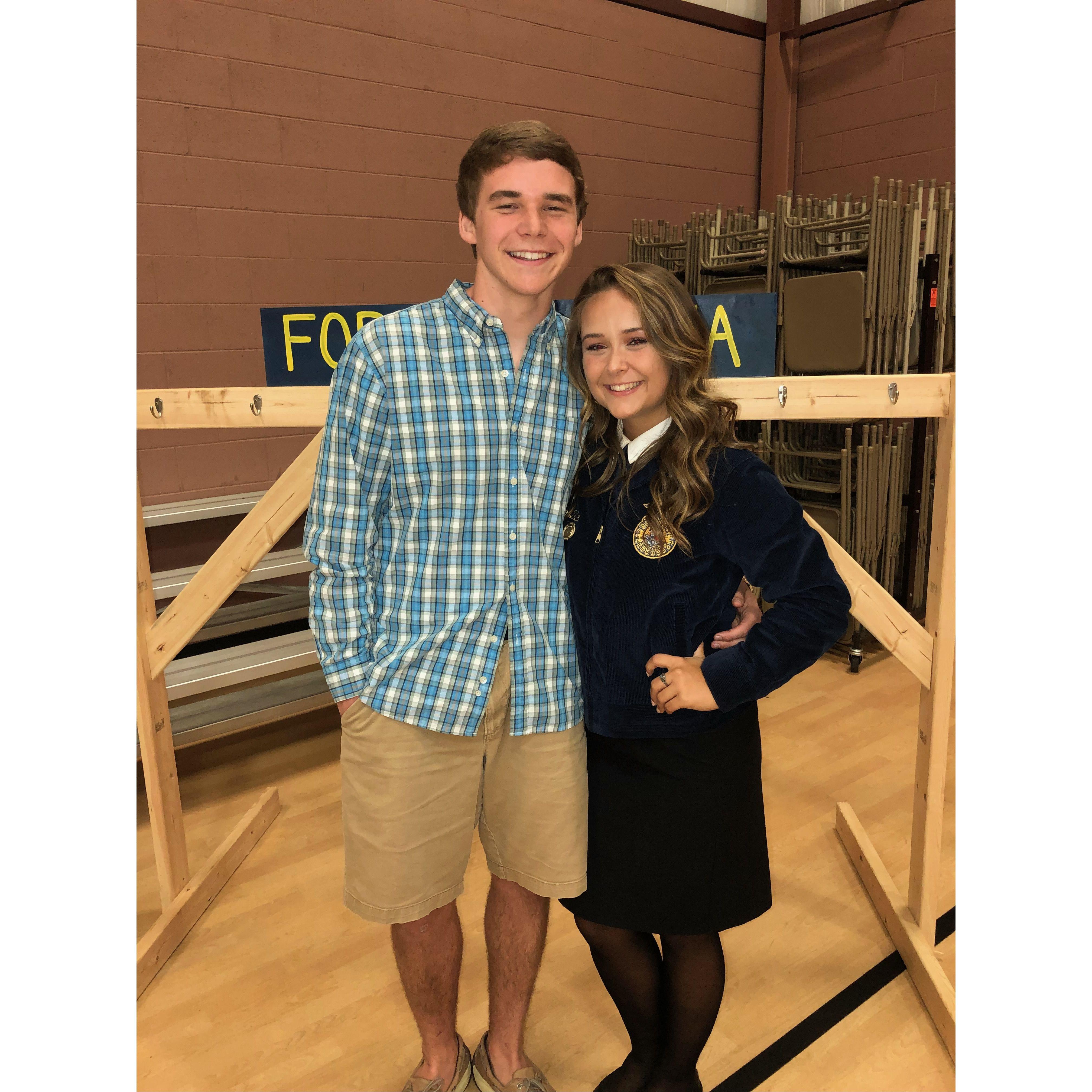 High School FFA Banquet 2018