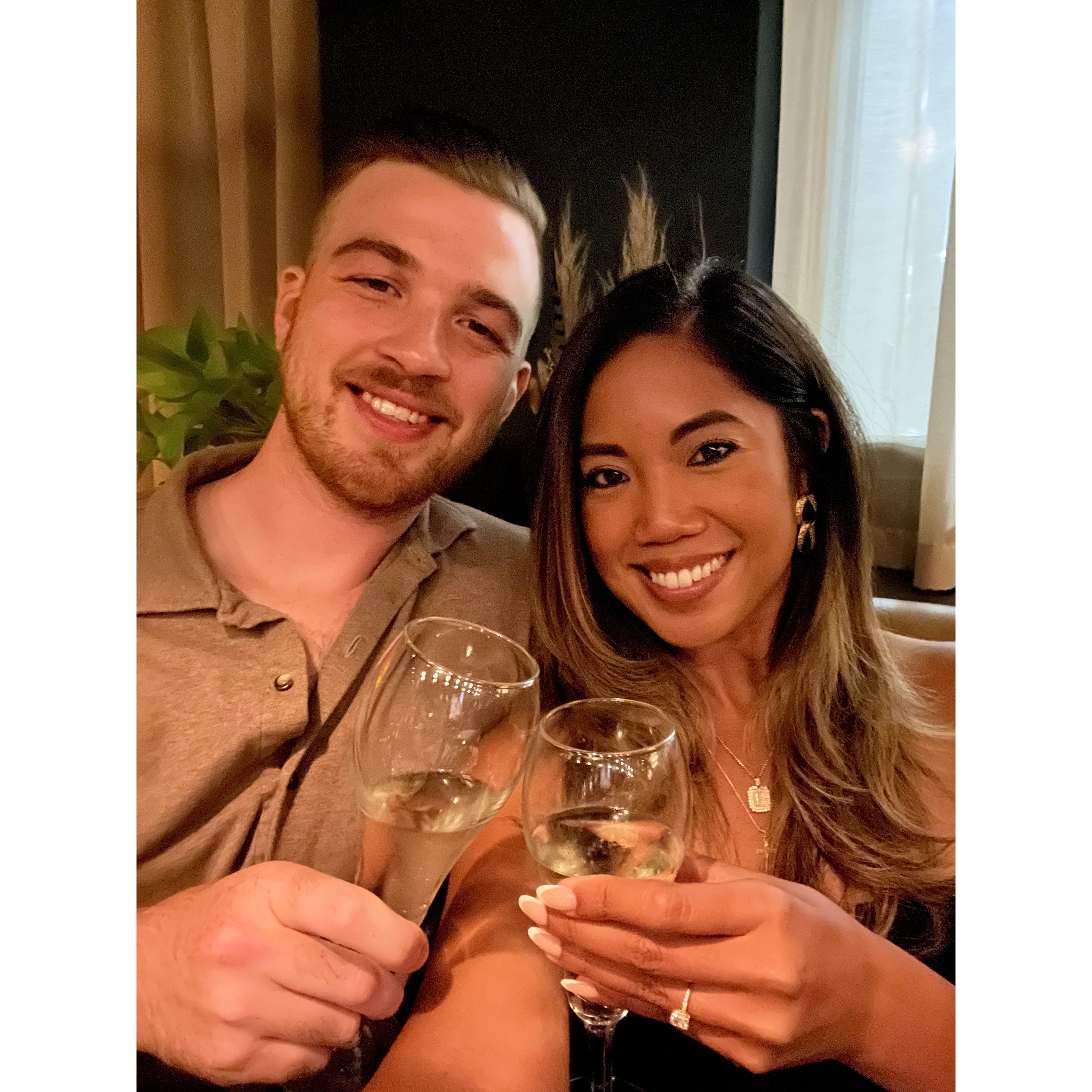 6 year anniversary & newly engaged!