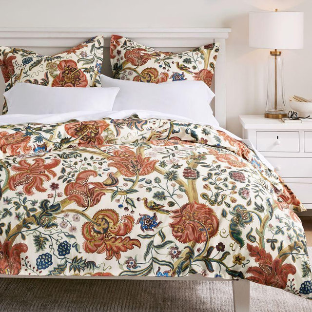 Eleanor Palempore Duvet Cover, Full/Queen