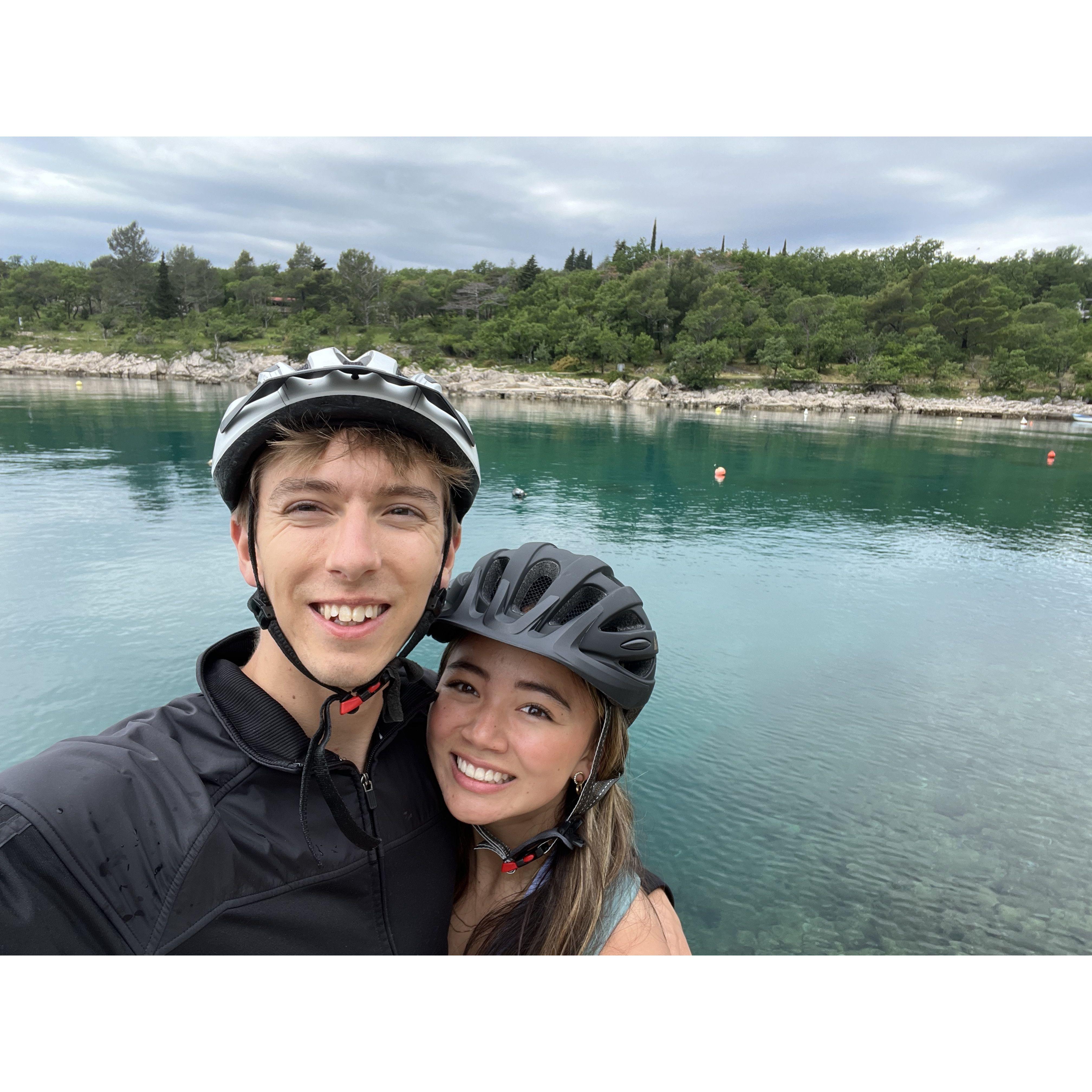 Biking in Croatia!