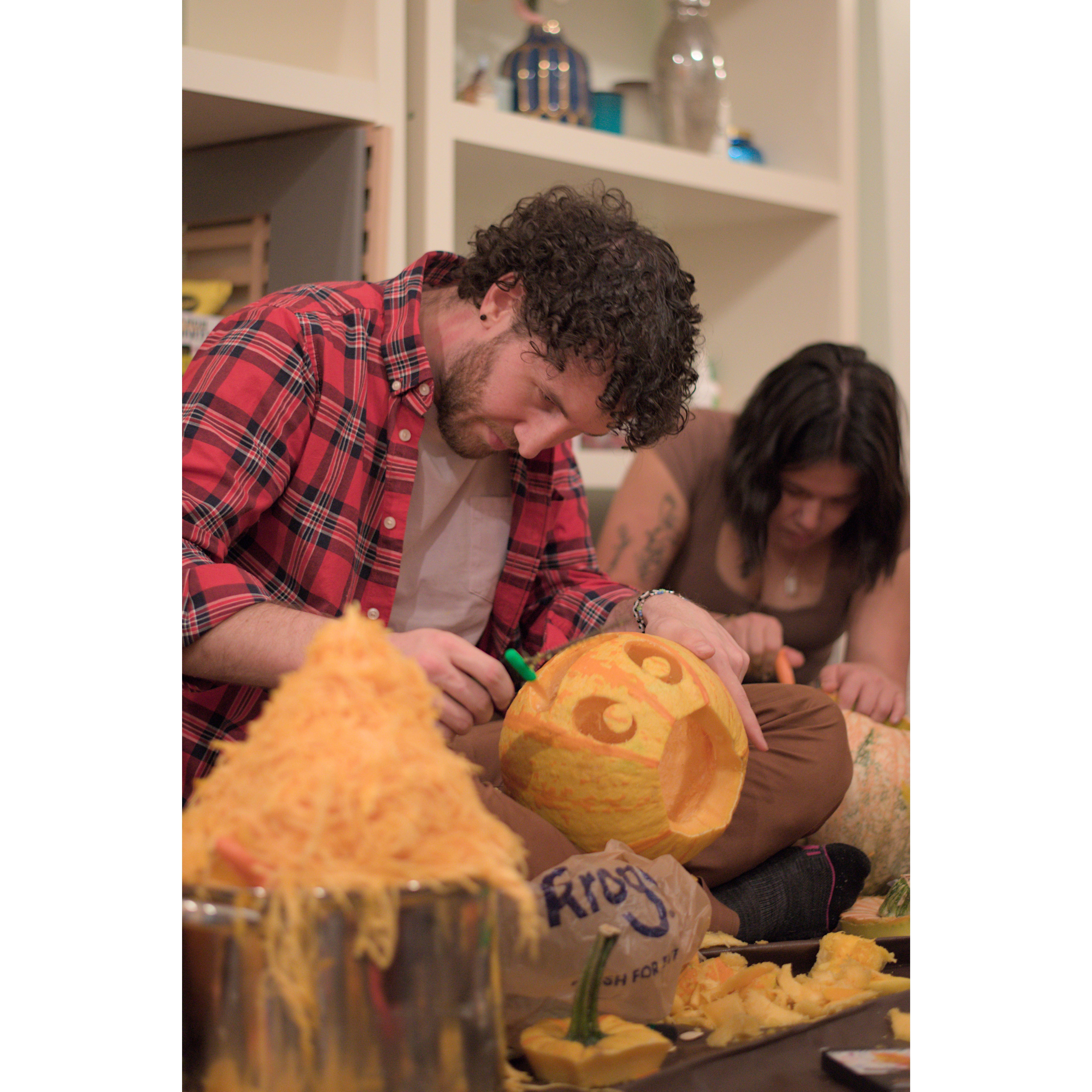 The face of concentration