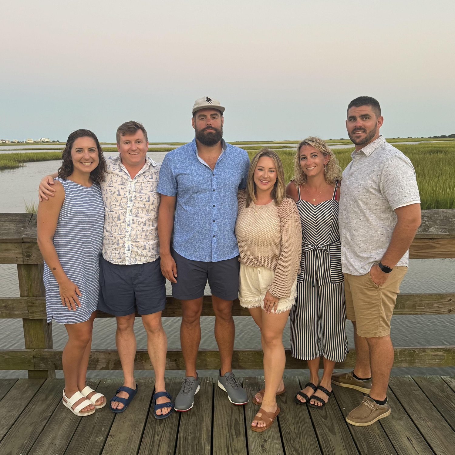 Myrtle Beach trip with Dan, Sarah, Eric, Janelle, & (not pictured) baby Jack!