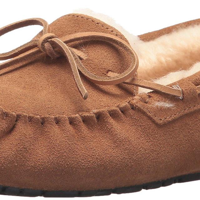 UGG Men's Olsen Moccasin, Chestnut, 9 M US