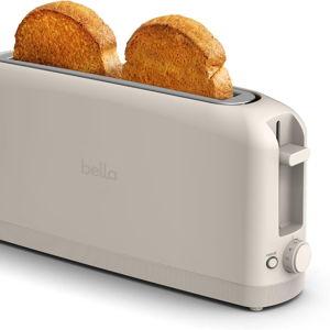 bella 2 Slice Slim Toaster (Oatmilk Color)