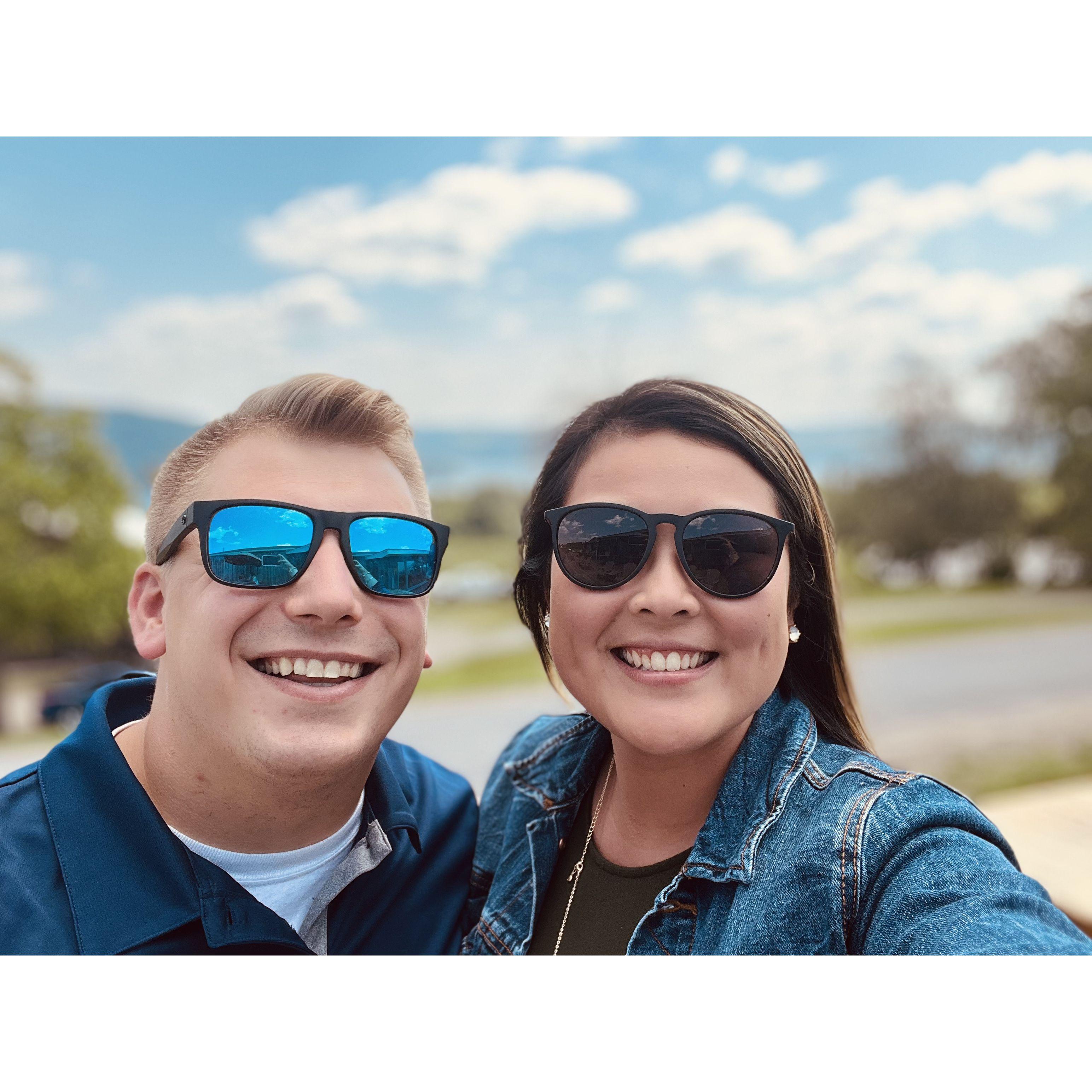 Surprised Tommy for his 27th birthday to a trip to the Finger Lakes - June 2023